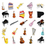 Musical Instrument Guitar Stickers