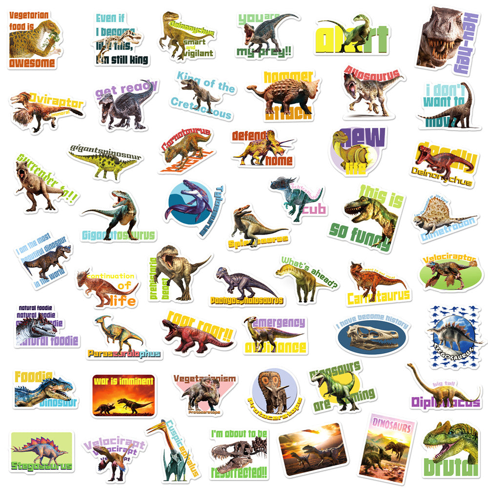 Dinosaur Tyrannosaurus Rex Stickers