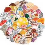 Personification Mushroom Stickers