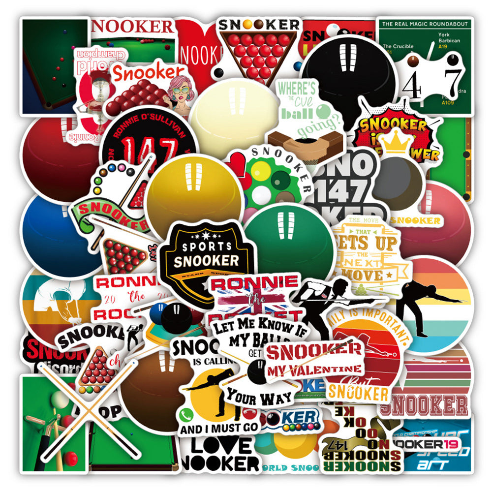 Snooker Sport Stickers