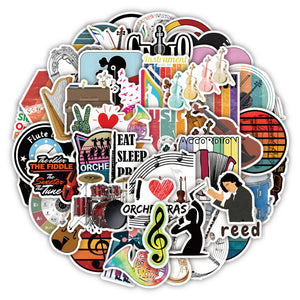 Orchestra Theme Stickers