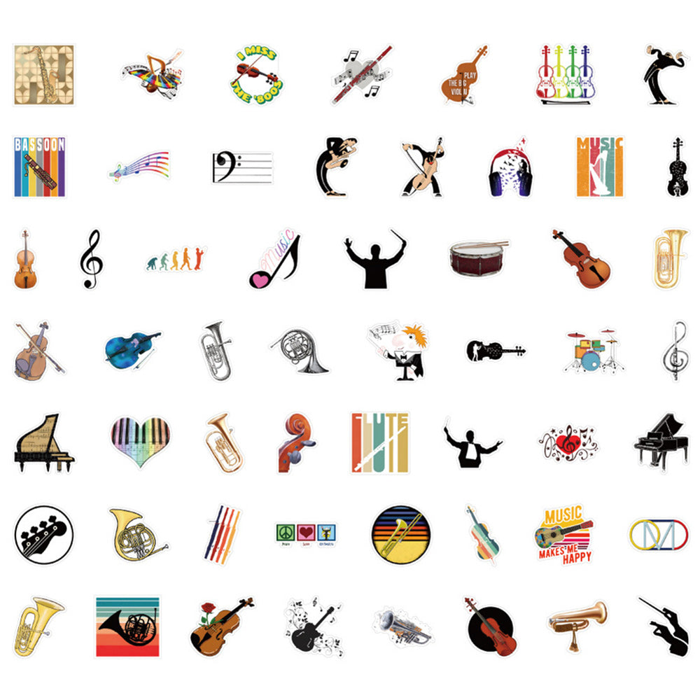 Orchestra Theme Stickers