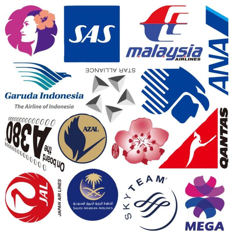 Airline Aviation Stickers