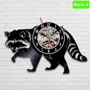 Raccoon Wall Clock