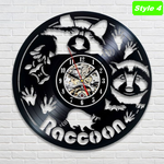 Raccoon Wall Clock