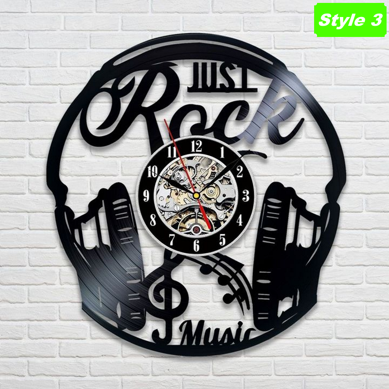 Rock Wall Clock