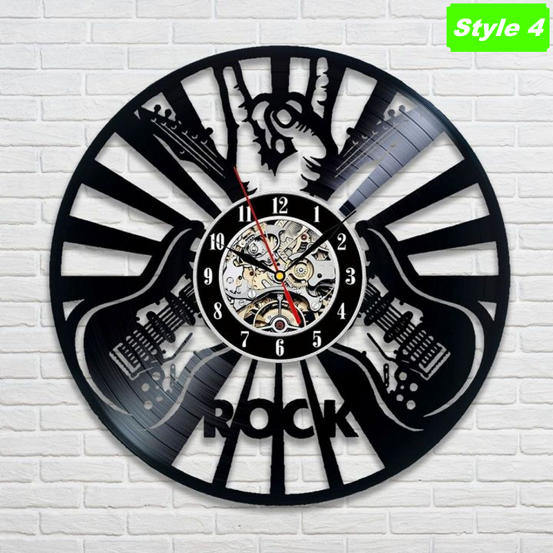 Rock Wall Clock