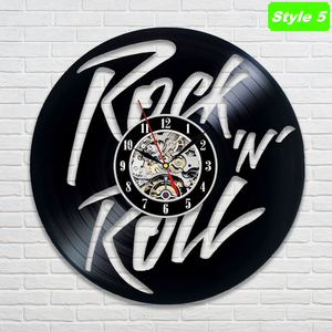 Rock Wall Clock