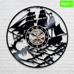 Sailing Wall Clock