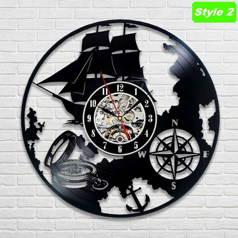 Sailing Wall Clock