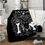 Satan Skull Blanket