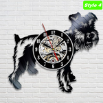 Schnauzer Wall Clock