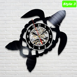 Sea Turtle Wall Clock