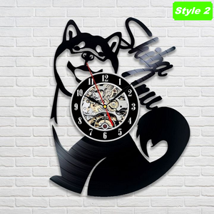 Shiba Inu Wall Clock