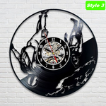 Skydiving Wall Clock