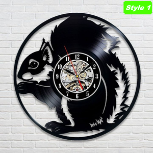 Squirrel Wall Clock