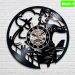 Stewardess Wall Clock