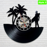 Surfing Wall Clock