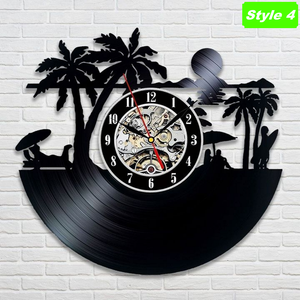 Surfing Wall Clock