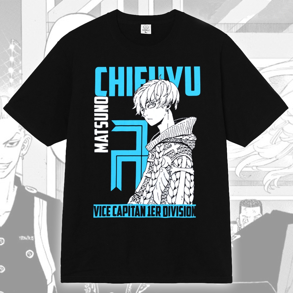 Tokyo Revengers Chifuyu Anime Manga T-shirt