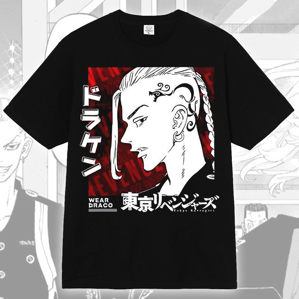 Tokyo Revengers Draken Toman Anime Manga T-shirt