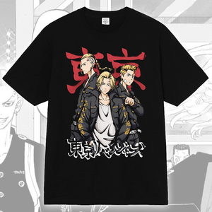 Mikey Draken Takemichi Tokyo Revengers Manga Anime T-shirt