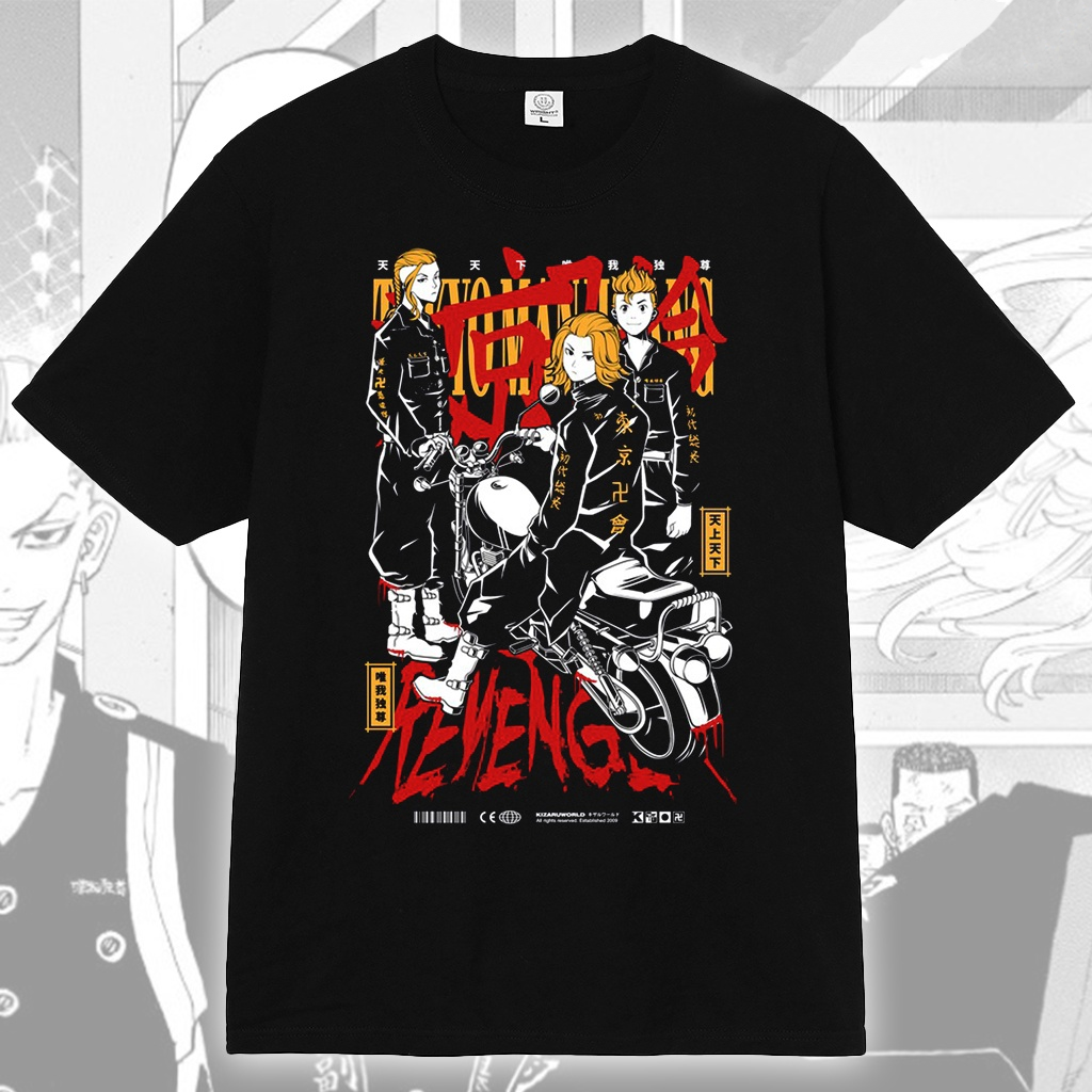 Mikey Takemichi Draken Tokyo Revengers Manga Anime T-shirt