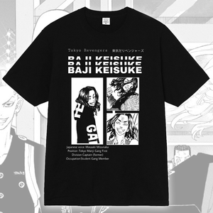 Baji Manji Tokyo Revengers Manga Anime T-shirt