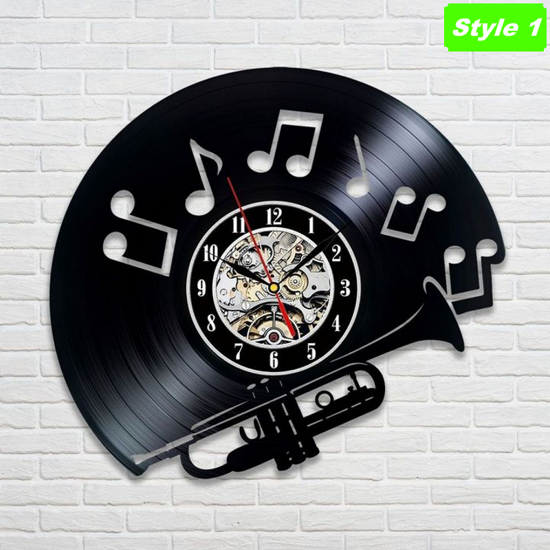 Trumpet Wall Clock