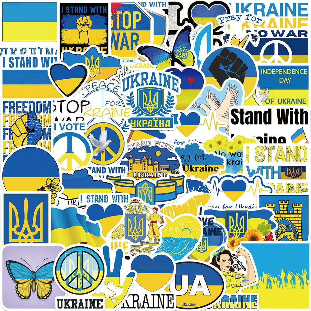 Stand With Ukraine Stickers