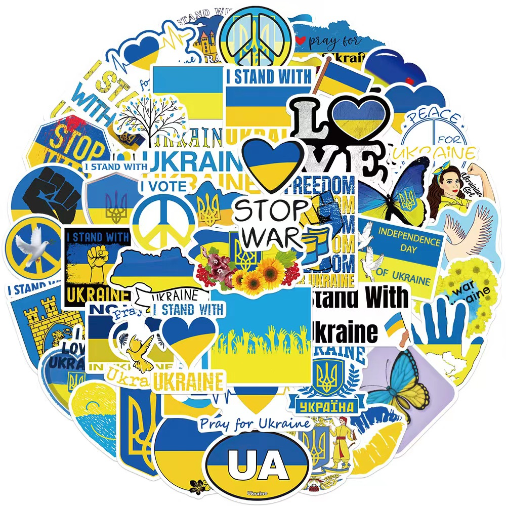 Stand With Ukraine Stickers