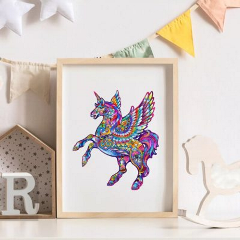 Unicorn Wooden Jigsaw Puzzle