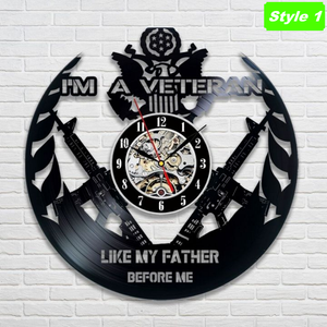 Veteran Wall Clock