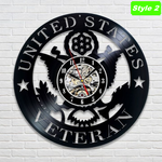 Veteran Wall Clock