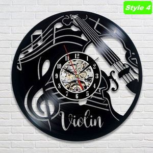 Violin Wall Clock