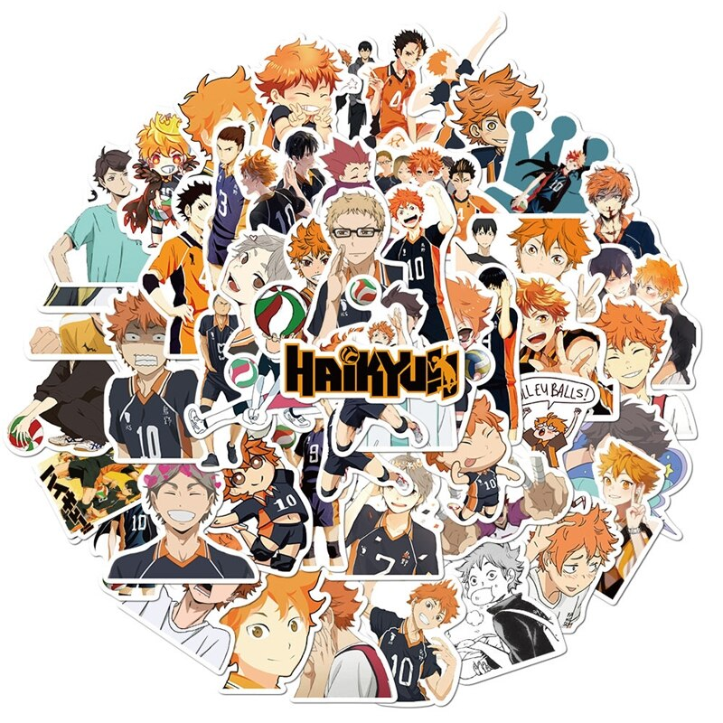 Haikyuu Volleyball Anime Stickers