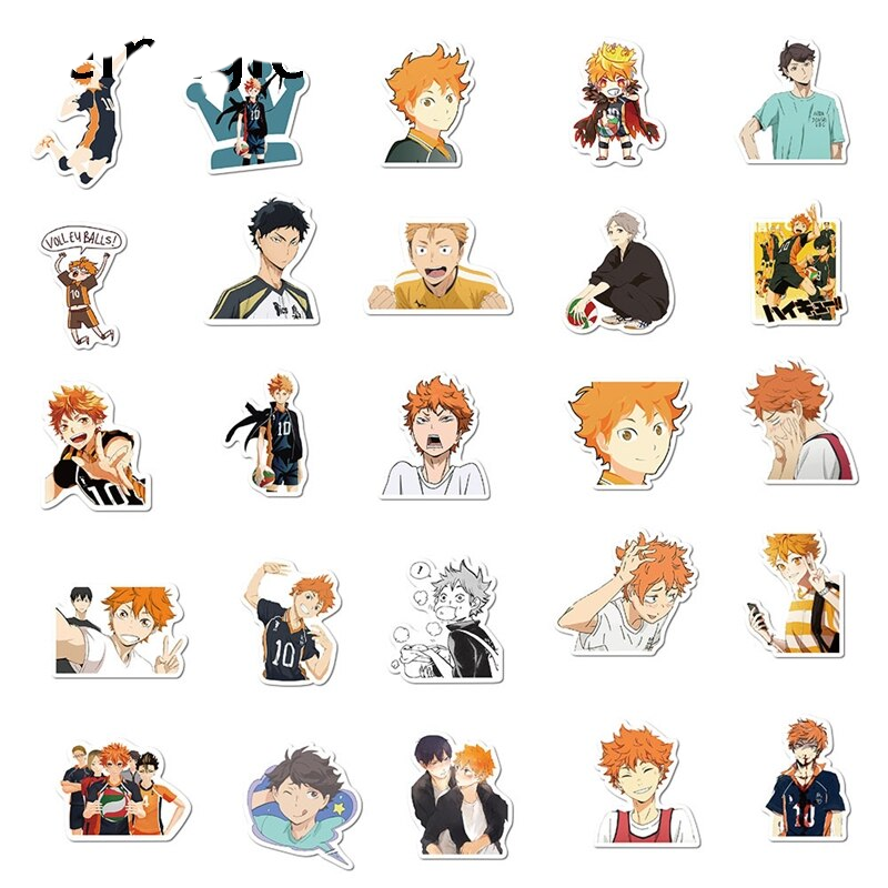 Haikyuu Volleyball Anime Stickers