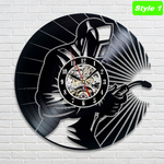 Welder Wall Clock