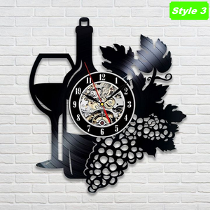 Wine Wall Clock